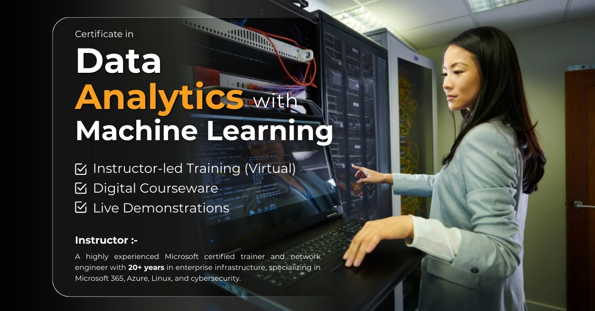 Data Analytics with Machine Learning — Thakral Global Learning